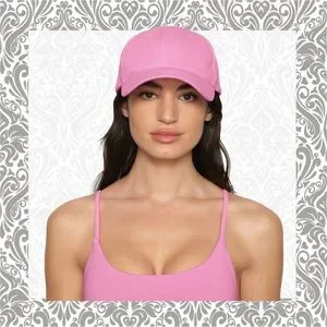 SKIMS Baseball Cap in Bubble Gum size OS NWT! Skims Baseball Cap - Onyx | Editorialist main image 4